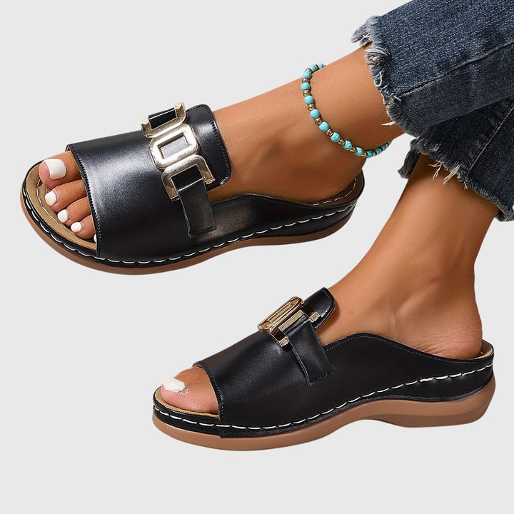Perrine | Sandales confortables à boucle