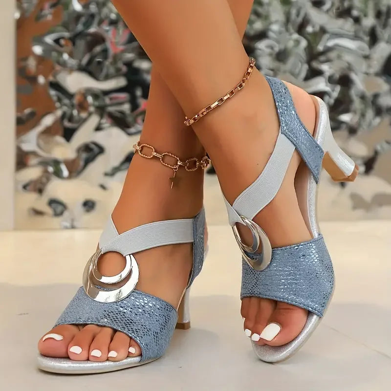 Manon | Sandale orthopédique à talon haut