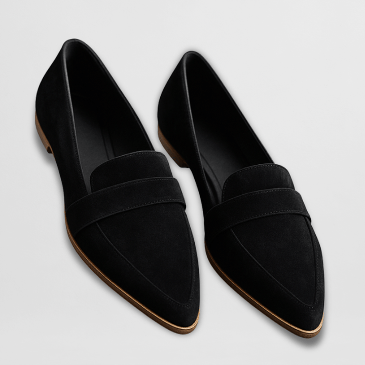 Pierrette | Chaussons orthopédiques en daim doux